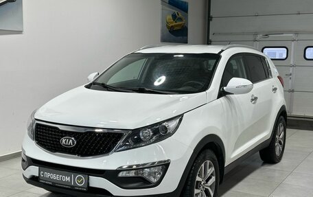 KIA Sportage III, 2014 год, 1 399 900 рублей, 2 фотография