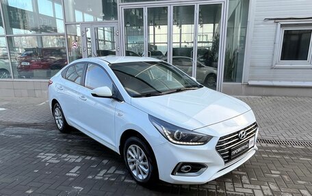 Hyundai Solaris II рестайлинг, 2017 год, 1 450 000 рублей, 3 фотография