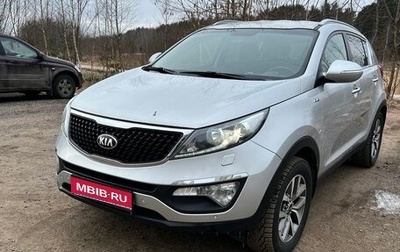 KIA Sportage III, 2014 год, 1 385 000 рублей, 1 фотография