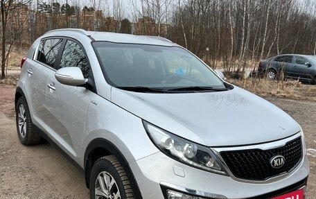 KIA Sportage III, 2014 год, 1 385 000 рублей, 2 фотография