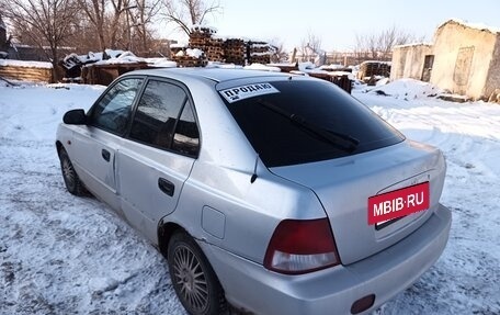 Hyundai Accent II, 2001 год, 170 000 рублей, 4 фотография