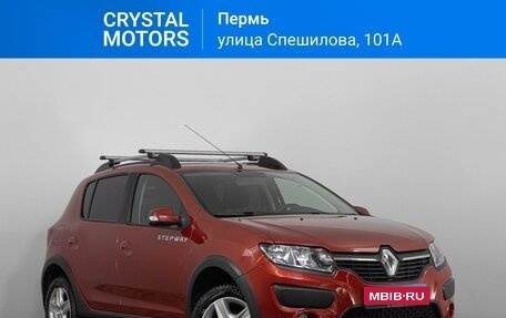 Renault Sandero II рестайлинг, 2015 год, 999 000 рублей, 1 фотография