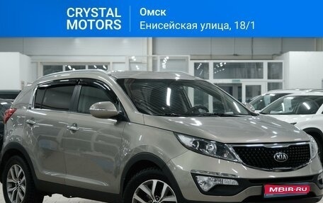 KIA Sportage III, 2015 год, 1 679 000 рублей, 1 фотография