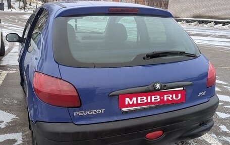 Peugeot 206, 2001 год, 140 000 рублей, 4 фотография