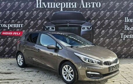 KIA cee'd III, 2017 год, 1 645 000 рублей, 1 фотография