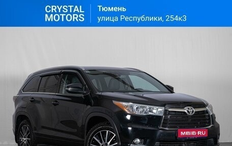 Toyota Highlander III, 2014 год, 3 399 000 рублей, 1 фотография