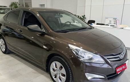 Hyundai Solaris II рестайлинг, 2014 год, 890 000 рублей, 2 фотография