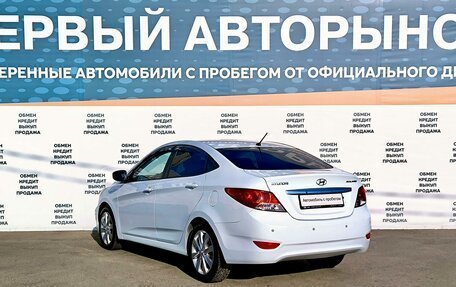 Hyundai Solaris II рестайлинг, 2011 год, 785 000 рублей, 7 фотография