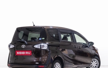 Toyota Sienta II, 2016 год, 1 399 000 рублей, 6 фотография