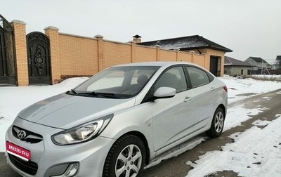 Hyundai Solaris II рестайлинг, 2011 год, 975 000 рублей, 1 фотография