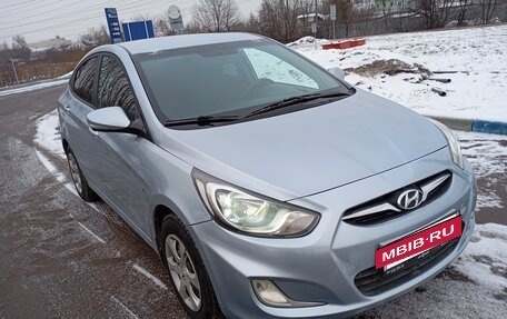 Hyundai Solaris II рестайлинг, 2012 год, 770 000 рублей, 22 фотография