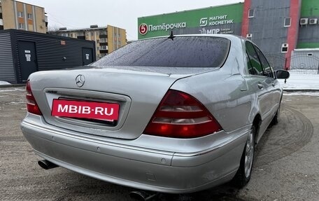 Mercedes-Benz S-Класс, 2002 год, 455 000 рублей, 6 фотография