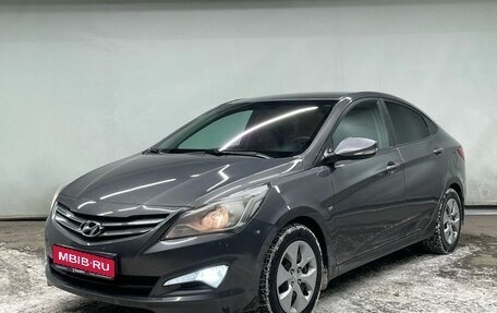 Hyundai Solaris II рестайлинг, 2014 год, 1 100 000 рублей, 1 фотография