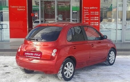 Nissan Micra III, 2008 год, 649 000 рублей, 5 фотография