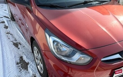 Hyundai Solaris II рестайлинг, 2011 год, 800 000 рублей, 1 фотография