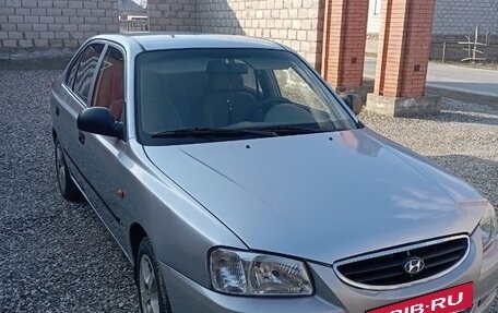 Hyundai Accent II, 2007 год, 460 000 рублей, 1 фотография