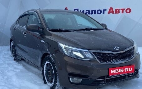 KIA Rio III рестайлинг, 2015 год, 870 000 рублей, 1 фотография