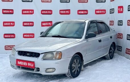 Hyundai Accent II, 2001 год, 350 000 рублей, 1 фотография