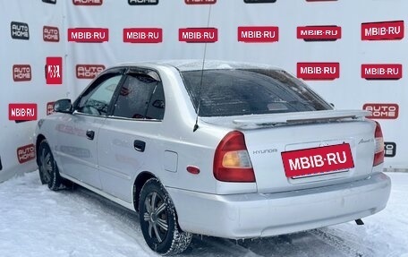 Hyundai Accent II, 2001 год, 350 000 рублей, 4 фотография