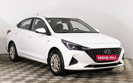 Hyundai Solaris II рестайлинг, 2021 год, 1 610 000 рублей, 3 фотография