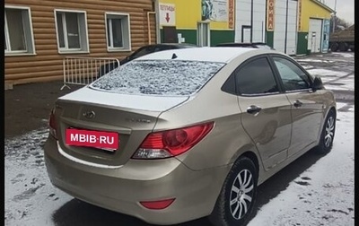 Hyundai Solaris II рестайлинг, 2011 год, 475 000 рублей, 1 фотография