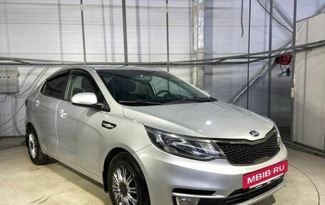 KIA Rio III рестайлинг, 2016 год, 999 000 рублей, 3 фотография