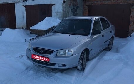 Hyundai Accent II, 2004 год, 380 000 рублей, 13 фотография