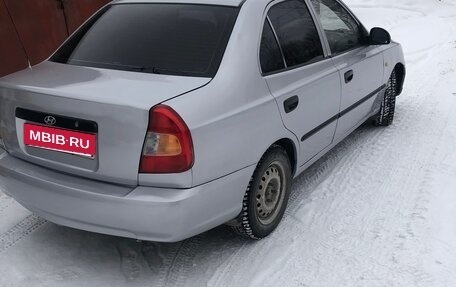 Hyundai Accent II, 2004 год, 380 000 рублей, 11 фотография