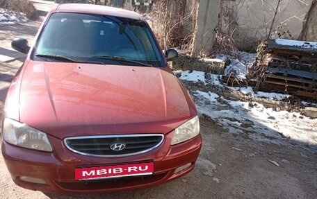 Hyundai Accent II, 2004 год, 420 000 рублей, 6 фотография