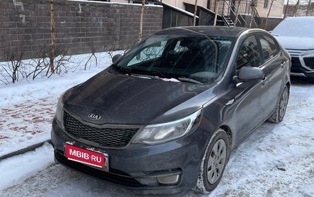 KIA Rio III рестайлинг, 2015 год, 1 050 000 рублей, 1 фотография