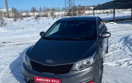 KIA Rio III рестайлинг, 2015 год, 955 000 рублей, 1 фотография