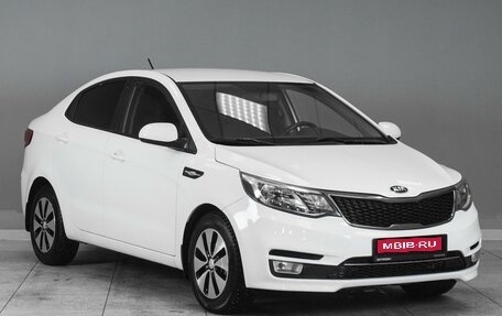 KIA Rio III рестайлинг, 2017 год, 1 099 000 рублей, 1 фотография