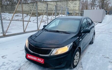 KIA Rio III рестайлинг, 2013 год, 950 000 рублей, 22 фотография