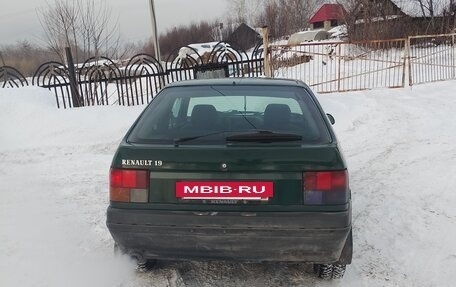 Renault 19 II, 1989 год, 120 000 рублей, 5 фотография