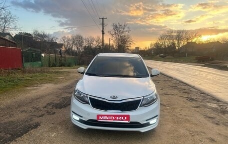 KIA Rio III рестайлинг, 2017 год, 1 100 000 рублей, 1 фотография