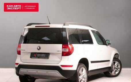 Skoda Yeti I рестайлинг, 2014 год, 1 145 834 рублей, 4 фотография