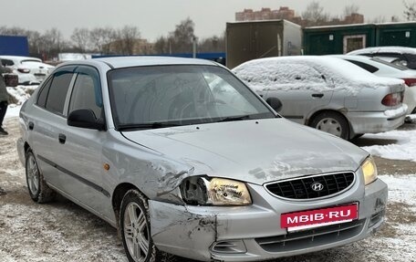 Hyundai Accent II, 2004 год, 165 000 рублей, 4 фотография