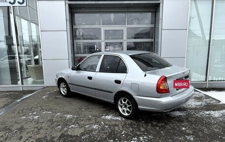 Hyundai Accent II, 2004 год, 490 000 рублей, 14 фотография