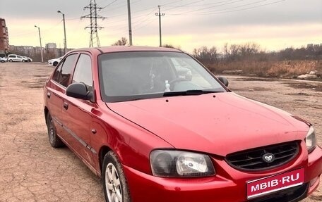 Hyundai Accent II, 2004 год, 350 000 рублей, 1 фотография