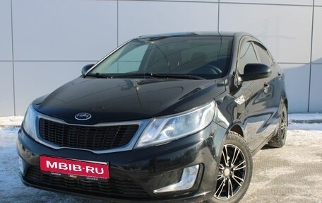 KIA Rio III рестайлинг, 2013 год, 809 000 рублей, 1 фотография