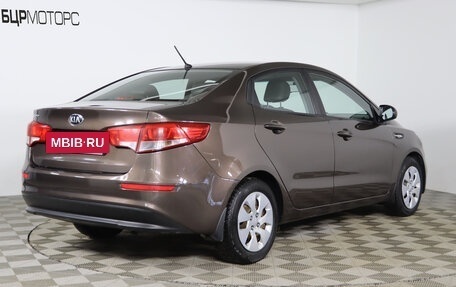 KIA Rio III рестайлинг, 2016 год, 899 990 рублей, 5 фотография