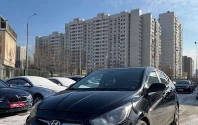 Hyundai Solaris II рестайлинг, 2011 год, 590 000 рублей, 1 фотография