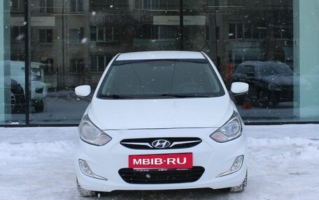 Hyundai Solaris II рестайлинг, 2011 год, 805 000 рублей, 2 фотография