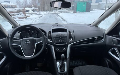 Opel Zafira C рестайлинг, 2012 год, 1 150 000 рублей, 27 фотография