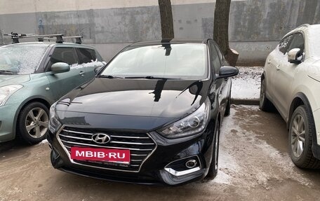 Hyundai Solaris II рестайлинг, 2017 год, 1 530 000 рублей, 1 фотография