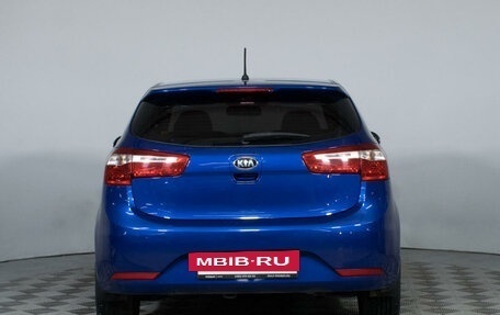 KIA Rio III рестайлинг, 2013 год, 1 455 440 рублей, 6 фотография