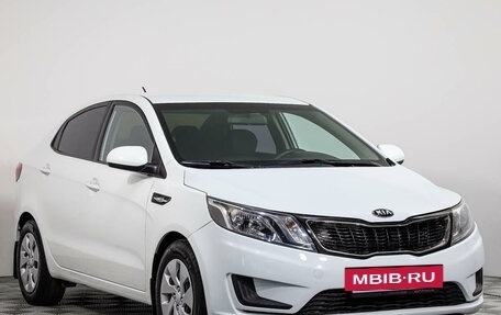 KIA Rio III рестайлинг, 2014 год, 1 387 800 рублей, 3 фотография