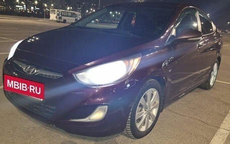 Hyundai Solaris II рестайлинг, 2012 год, 745 000 рублей, 9 фотография