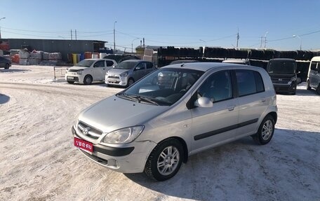 Hyundai Getz I рестайлинг, 2007 год, 599 000 рублей, 1 фотография