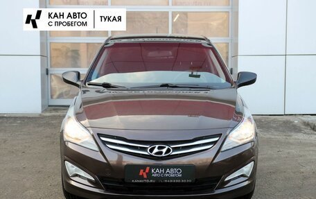 Hyundai Solaris II рестайлинг, 2015 год, 1 035 000 рублей, 4 фотография